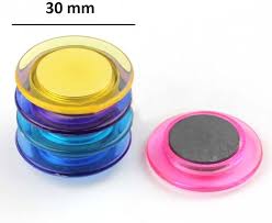 Magnetic Button Small Regional (Pkt of 10 Pcs)